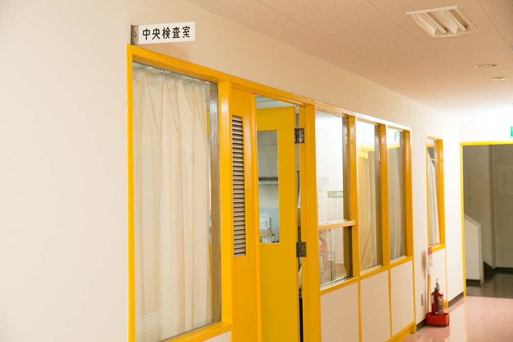 小松川病院の検査室