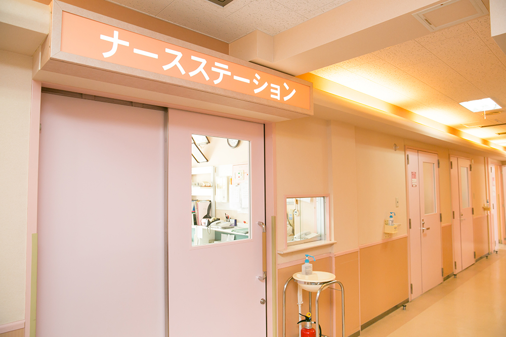 小松川病院のナースステーション